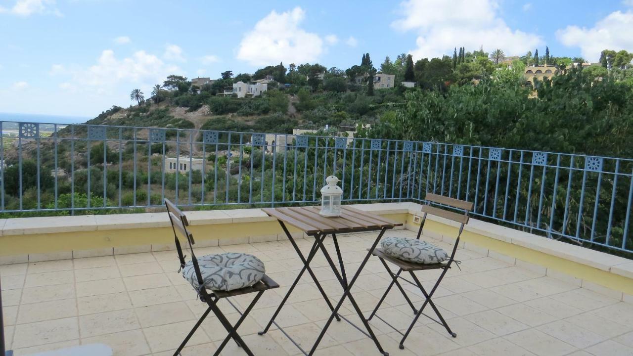 Artsea Studio Apartment With Sea View Ein Hod Extérieur photo